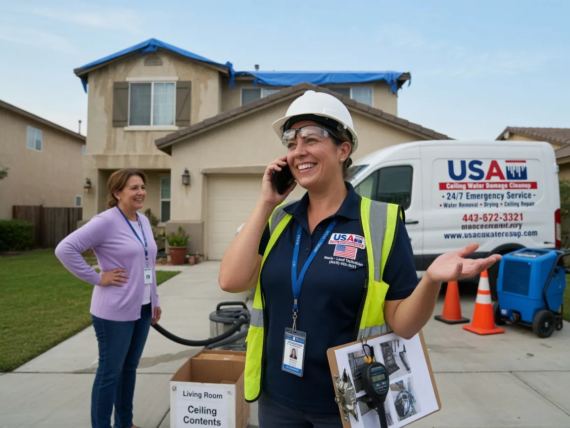 Ceiling Water Damage Restoration Lindsay, TX FAQs